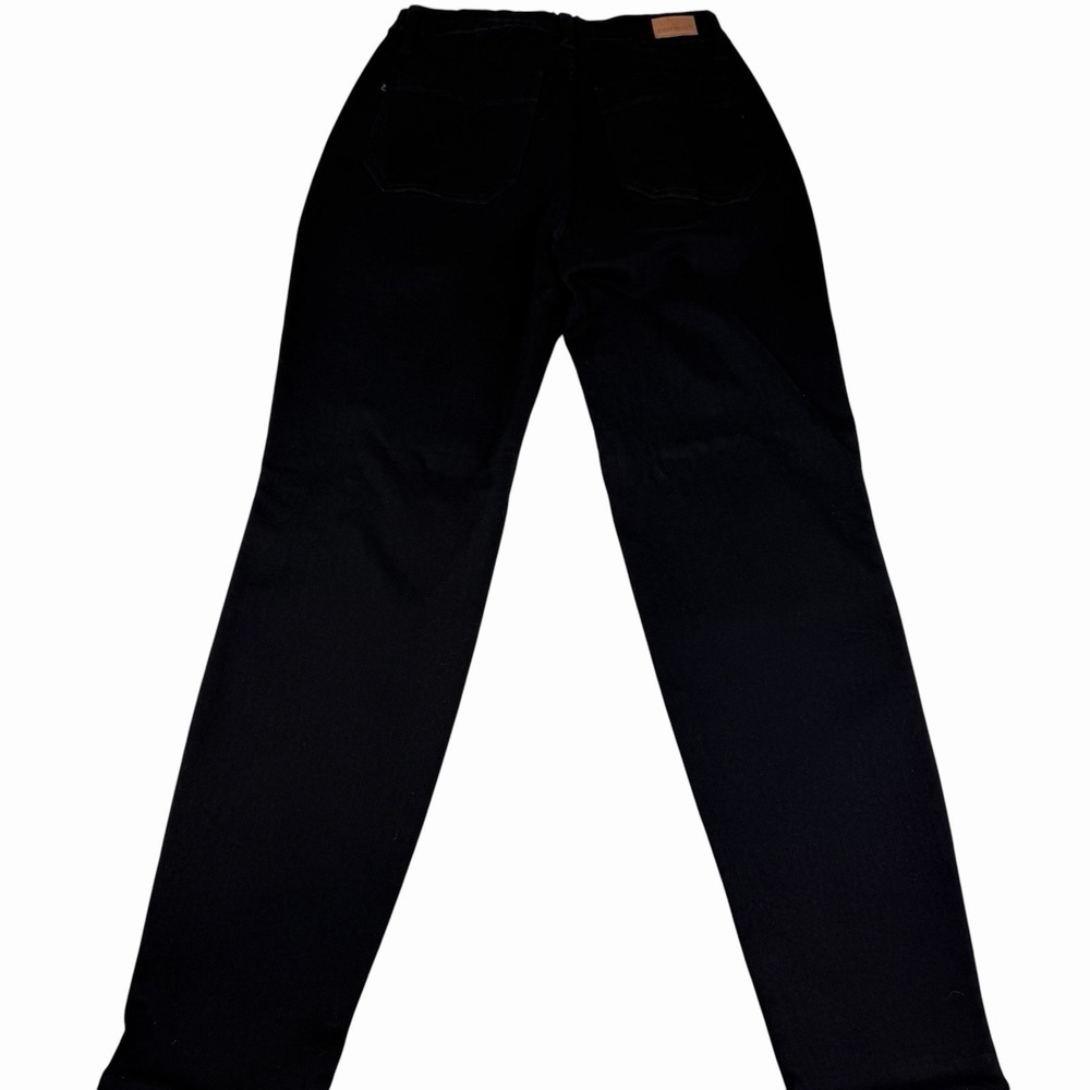 Judy Blue Jogger Pants Black High Rise Drawstring Utility Size 7/28 Stretch - Picture 3 of 8